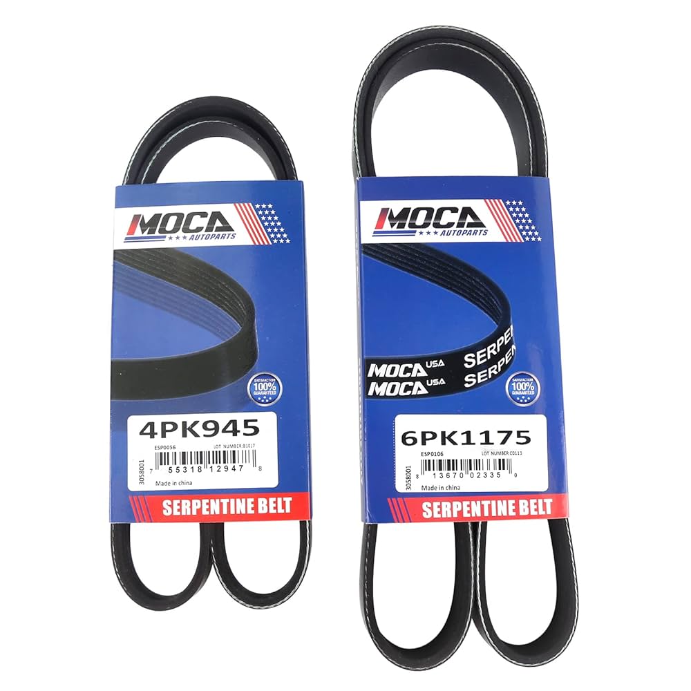 kanaan（＾∇＾） MOCA EPDM Serpentine Belt Fits 01-04 for NISSAN Pathfinder